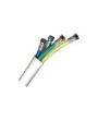 Koaxial Kabel RG6 full kopper 4-Färger 4stx10m 120dB