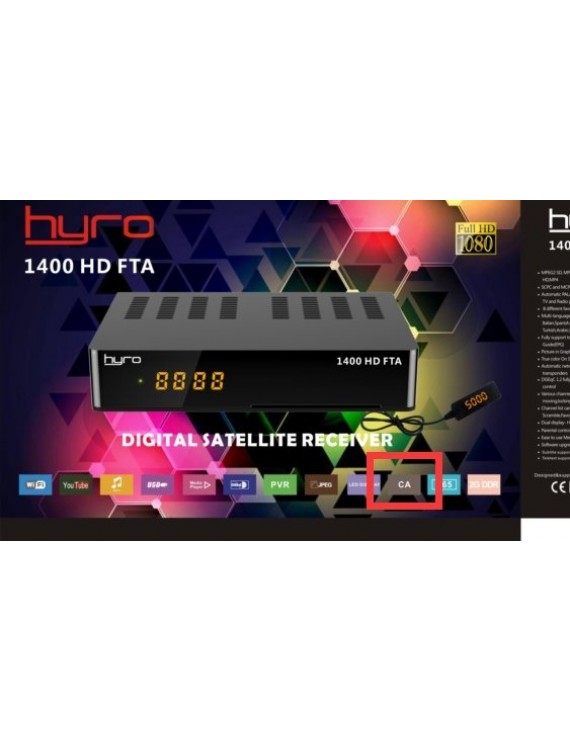 HYRO 1400 HD FTA
