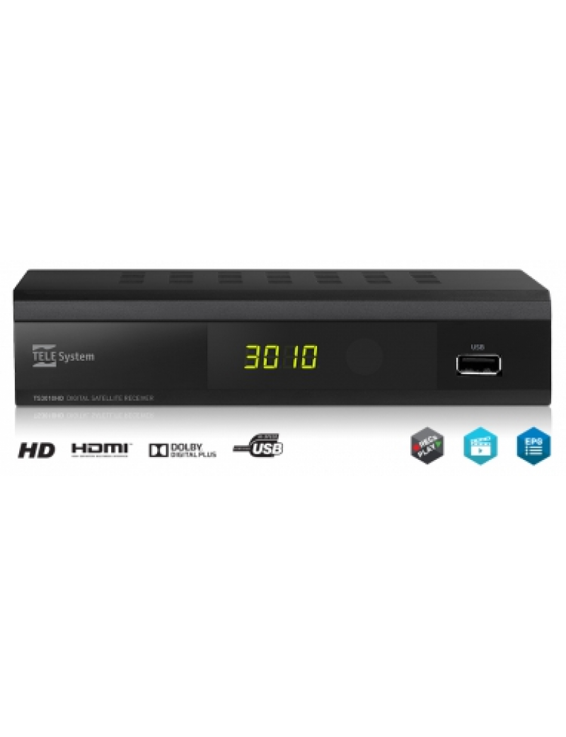 Satelliten HDTV HDMI USB HD TV Sat Receiver TelSKY MEX 1 HD 