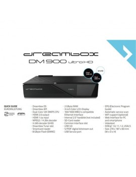 Dreambox DM 900 Ultra HD 4K Dual S2