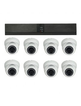 NVR-5008EZ-POE 4MP + 8 kameror
