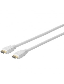 HDMI Kabel 1m, Vit Slim