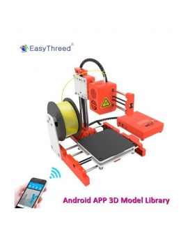 3D-skrivare Easythreed X2 Wifi App + 2 rullar PLA
